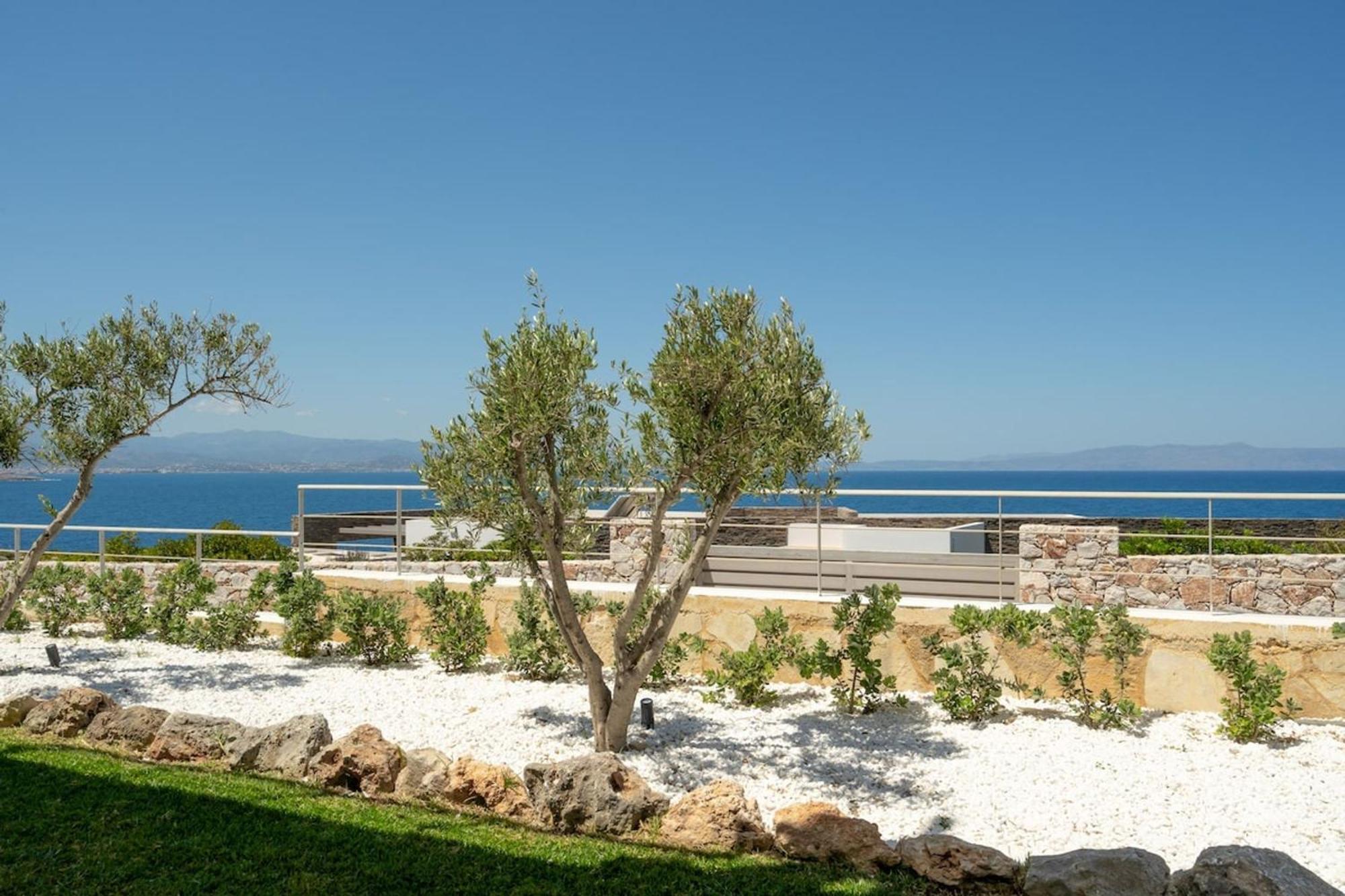 Villa Hemera Ocean View Private Heated Pool Horafákia Kültér fotó